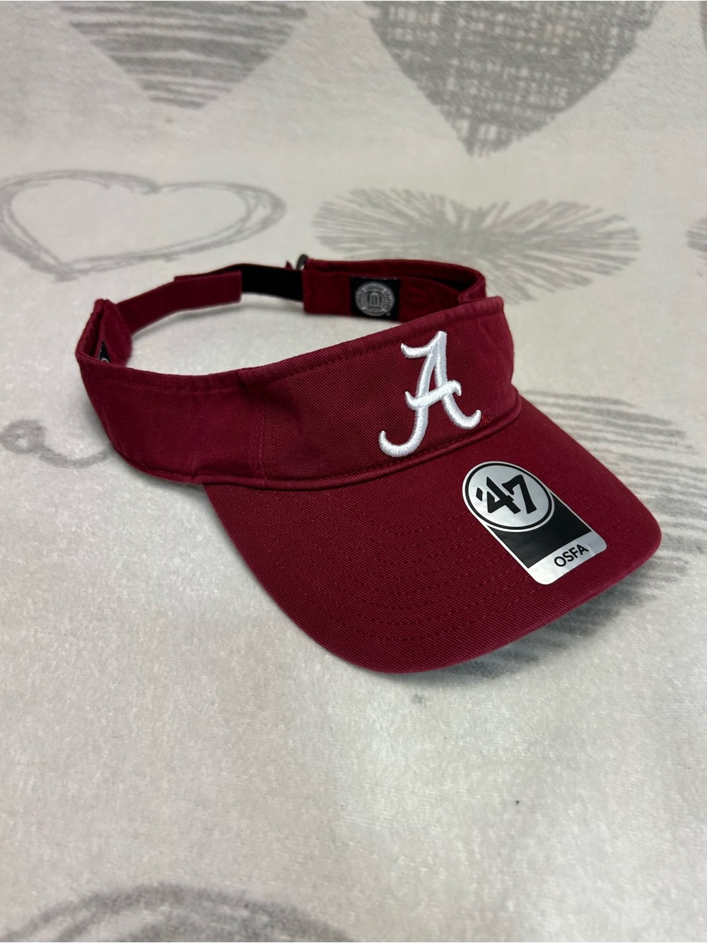 NWT Alabama Crimson tide Womans visor